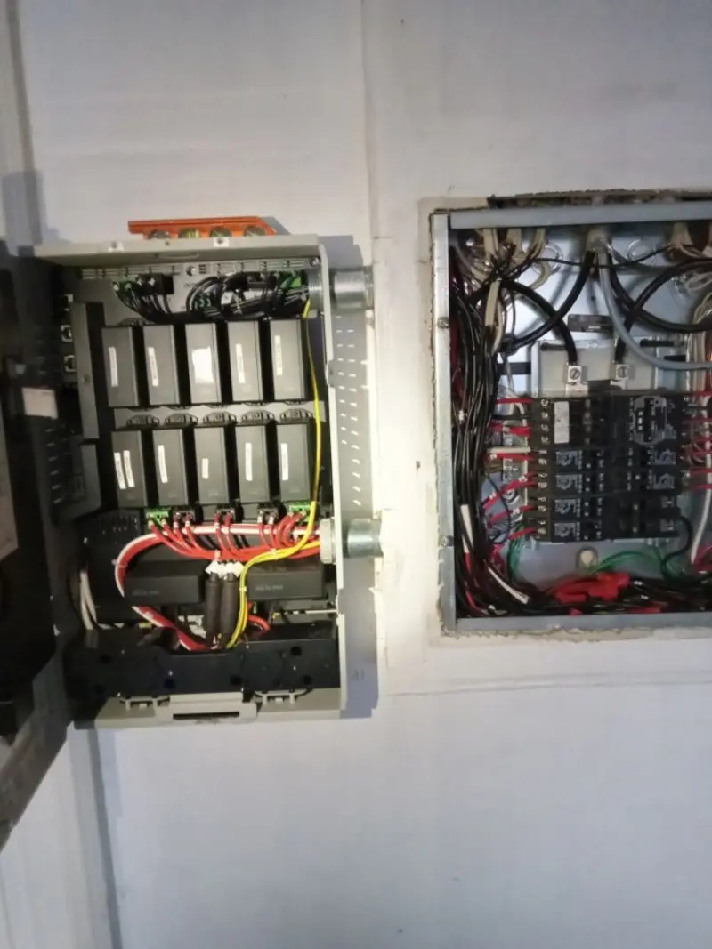 Electrical panel upgrade completed for Security Camera Wiring in North El Monte